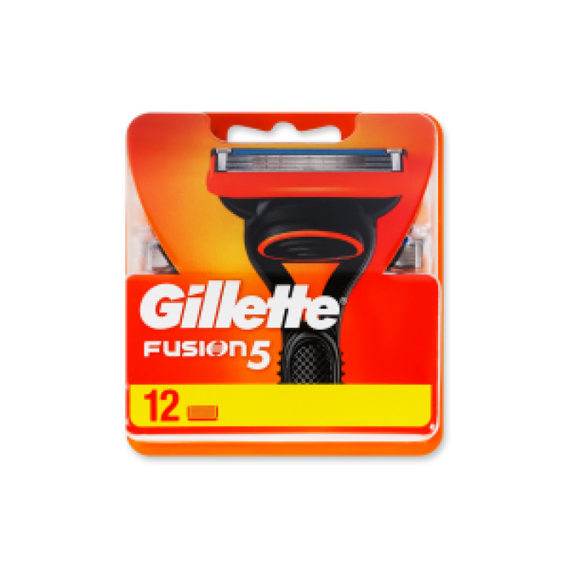 Gillette Fusion-5 Касети для станкiв (12шт)