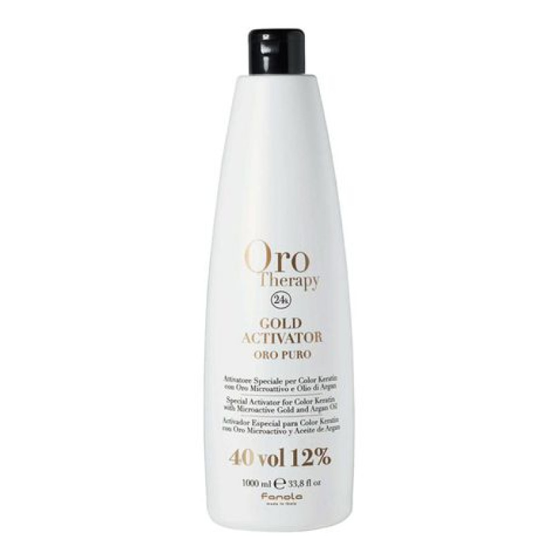 Fanola Окисник 12% Oro з мікрочастинками золота, 1000 мл
