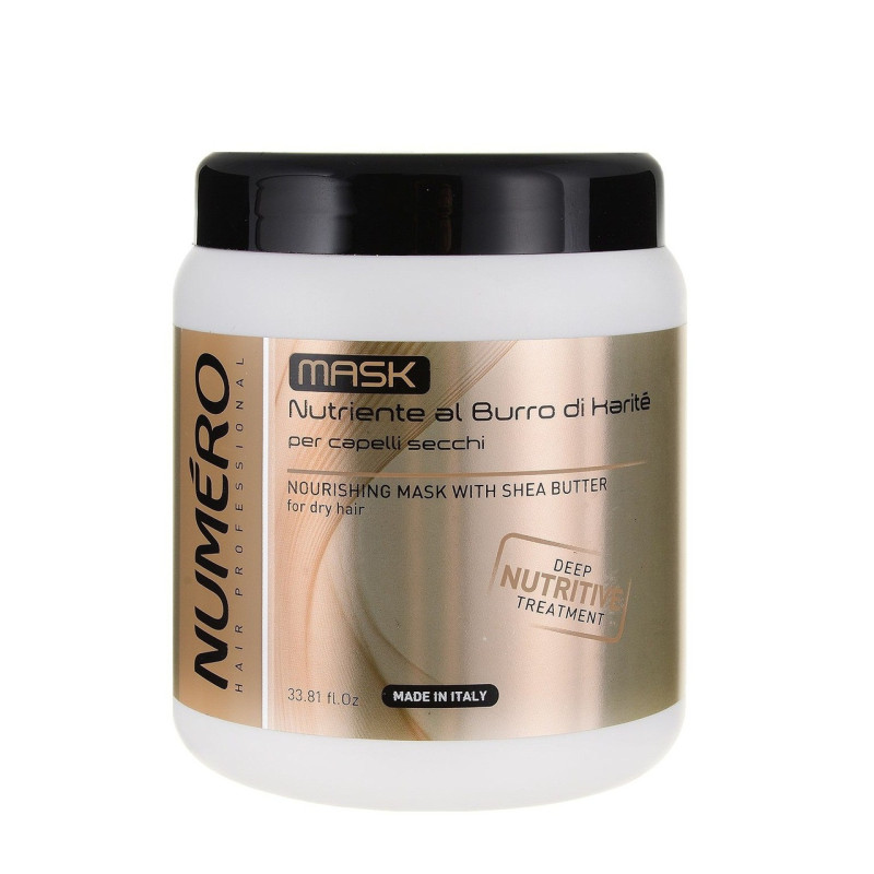 Brelil Живильна маска з олією каріте Numero, 1000 мл