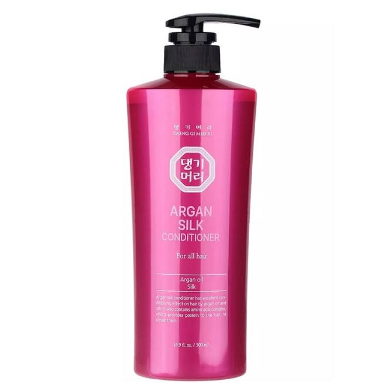 DAENG GI MEO RI Кондиціонер аргановий з екстрактом шовку "Argan Silk Conditioner" 500мл
