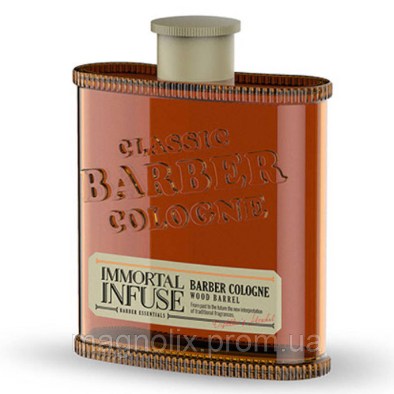 Лосьйон для після "CLASSIC BARBER COLOGNE WOOD BARREL" INFUSE, 170мл, IMMORTAL