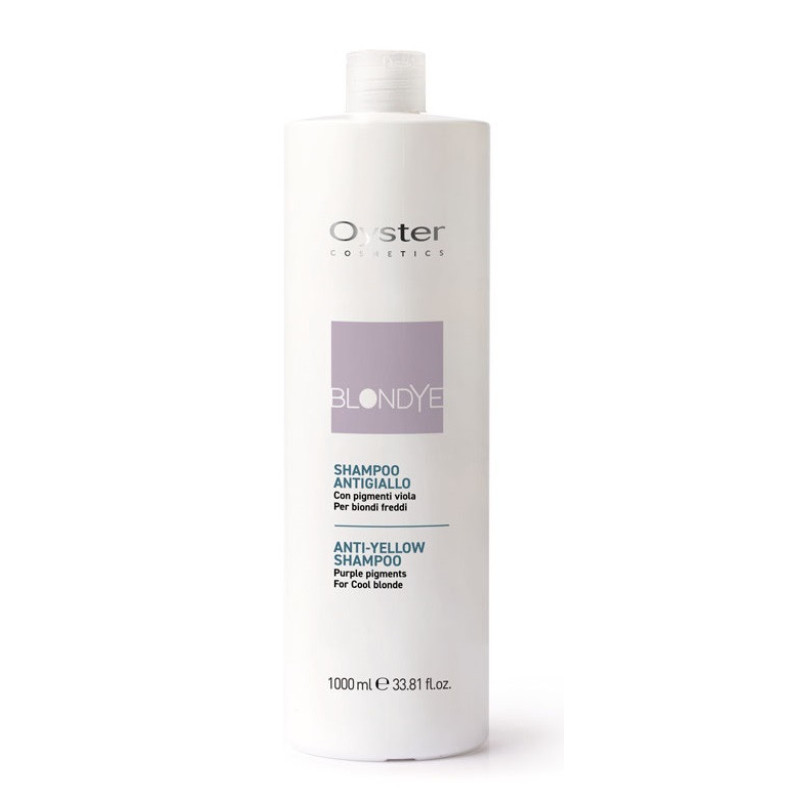 Oyster Cosmetics Антижовтий шампунь для світлого волосся, 1000 мл