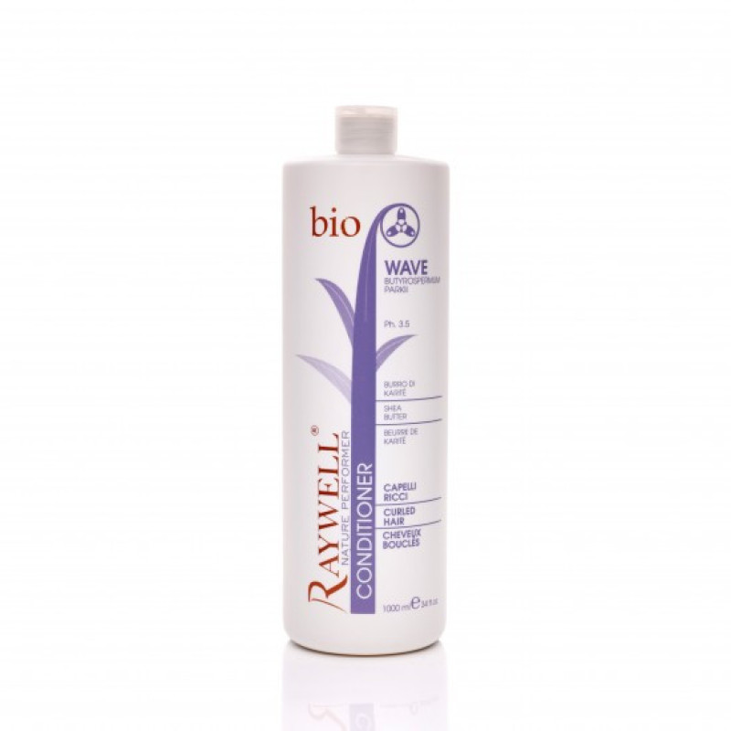 Кондиціонер для кучерявого волосся з олією каріте Raywell BIO CAPELLI RICCI 1000 мл RR375