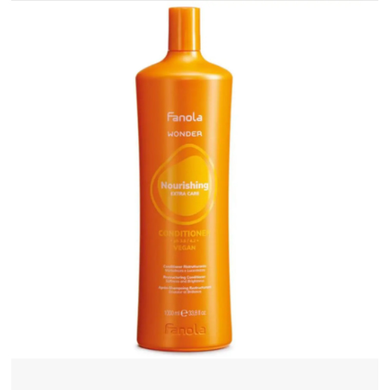 Fanola Кондиціонер для інтенсивного зволоження та реконструкції "Nourishing Extra Care" Wonder Vegan 1000мл