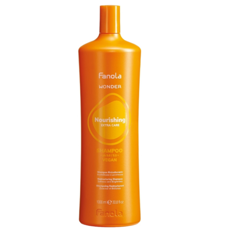 Fanola Шампунь для інтенсивного зволоження сухого волосся "Nourishing Extra Care" Wonder Vegan 1000мл