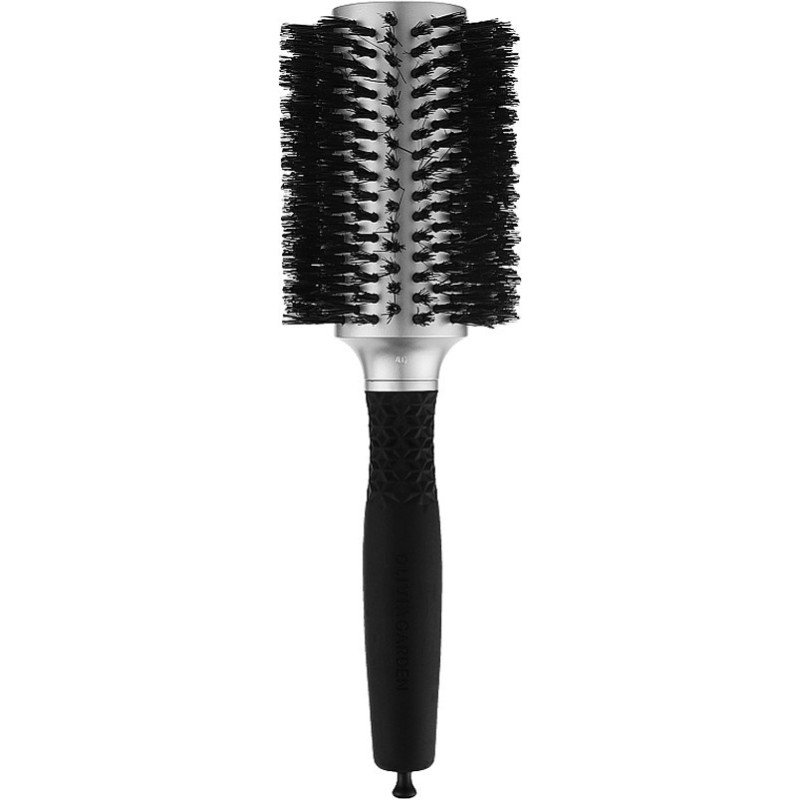 Olivia Garden Браш Термо ESSENTIAL BLOWOUT Soft Boar Bristles Silver 40