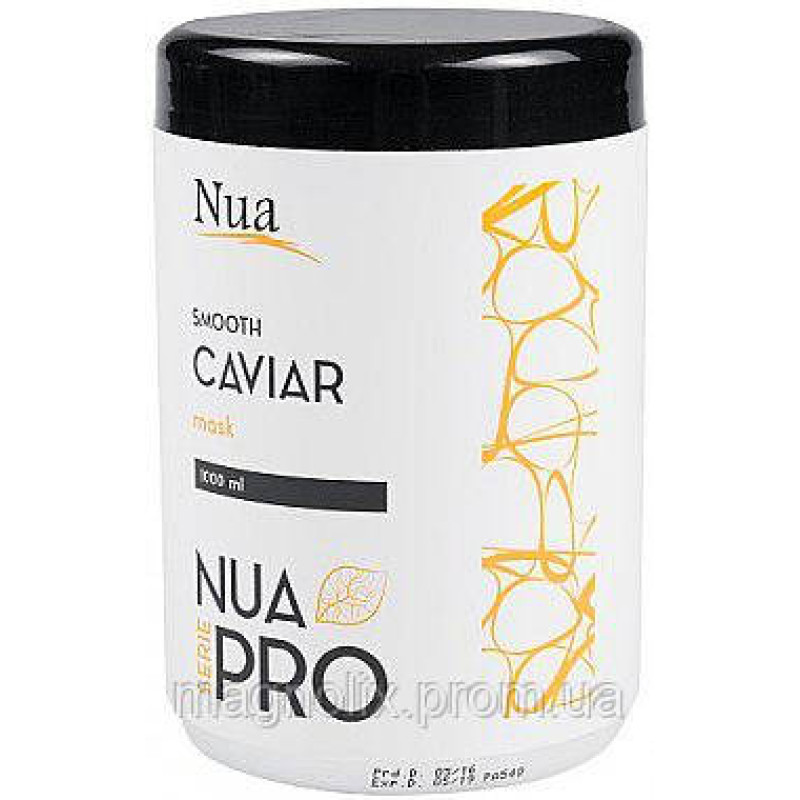 Маска Smooth розгладжуюча з ікрою 1000 мл, Nua Pro