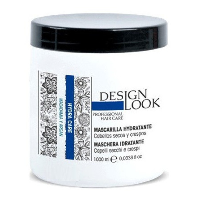 Design Look Маска Hydra Care зволожуюча з олією аргана та макадамії 1000мл