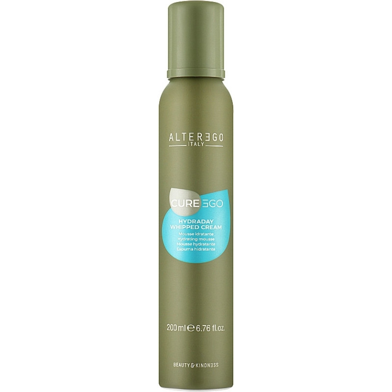 Аlter Ego CUREGO HYDRADAY Омолоджуючі збиті вершки для волосся для зволоження та відновленння 200мл