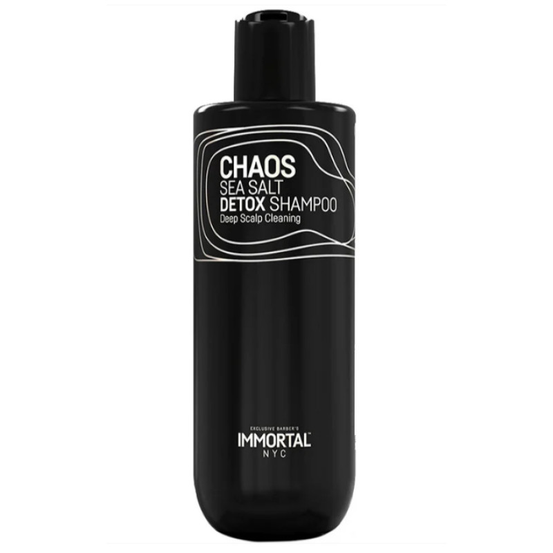 IMMORTAL NYC Шампунь з морською сіллю для глибокого очищення шкіри "CHAOS SEA SALT DETOX" 400мл