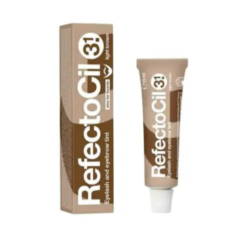 RefectoCil Фарба для брів та вій №3.1 (світло-коричнева) 15мл