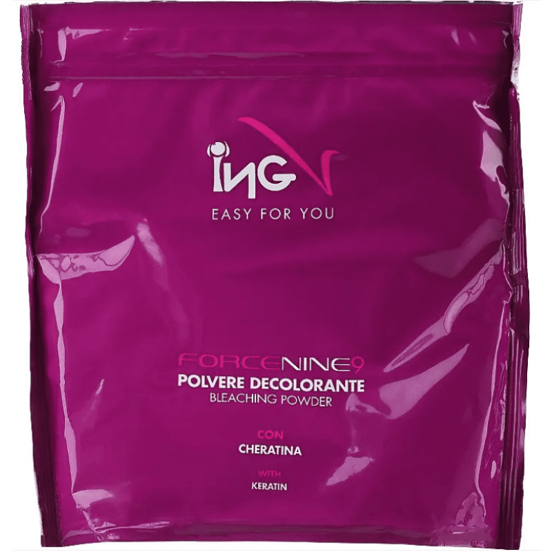 Ing Знебарвлюючий порошок "FORCE 9 тонів" 500мл,