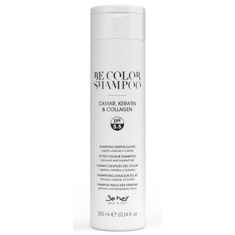 Be Hair Шампунь після фарбування з кератином та коллагеном pH 5.5 "Be color" 300мл