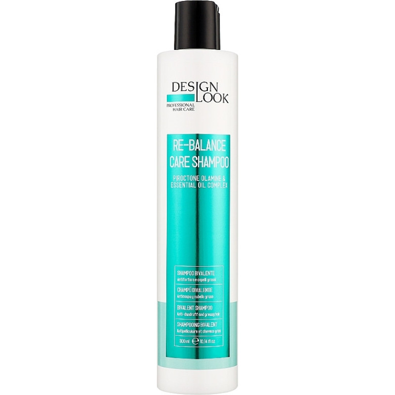 Design Look Шампунь RE-balance Care регенеруючий для жирной шкіри голови 300мл