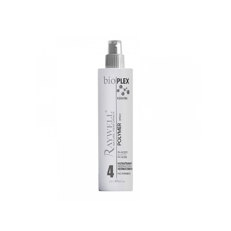 Raywell BIO PLEX Спрей-полімер термозахисний та  молекулярно-відновлюючий з кератином  250мл  RR363