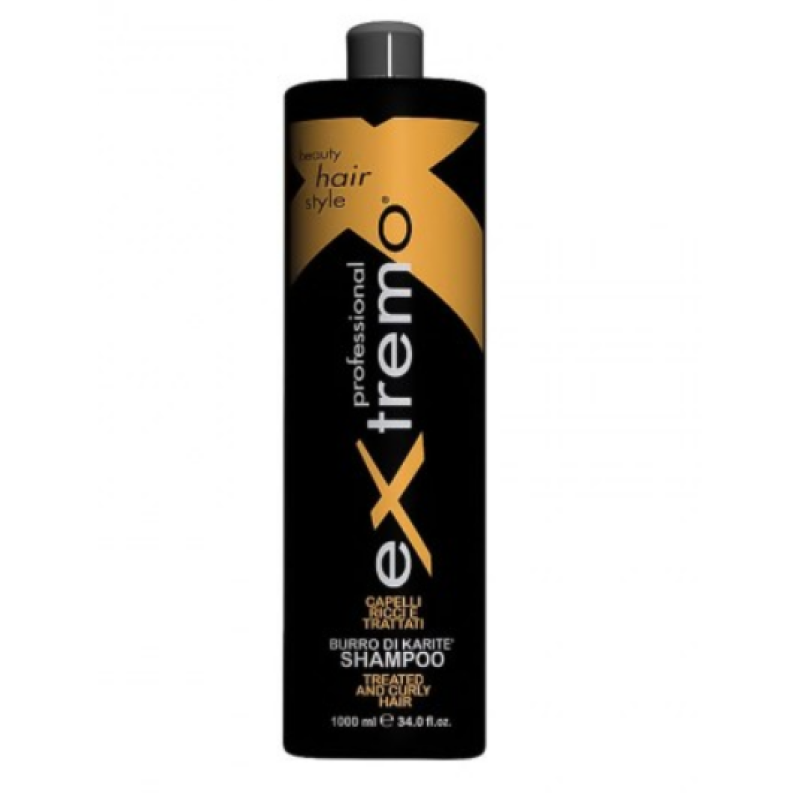 EXTREMO SH. KARITE RICCI TRATT  Шампунь бюро каріте живильний EX411,  1000ml