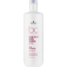 Schwarzkopf Professional BONACURE Шампунь антижовтий "COLOR FREEZE SILVER SHAMPOO" 250мл